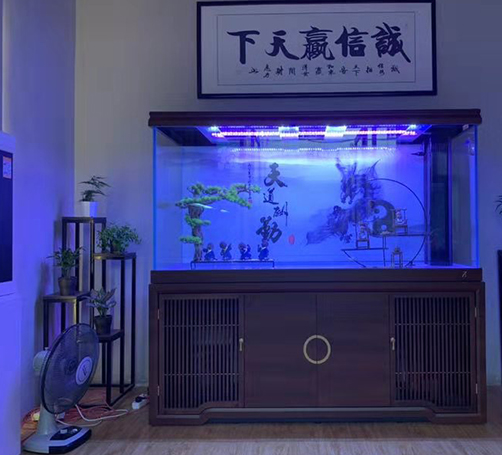 新中式魚缸